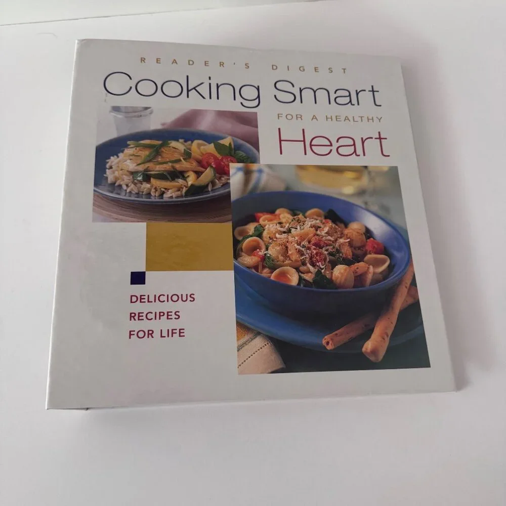 Readers Digest Cooking Smart for a Healthy Heart Binder with Recipes